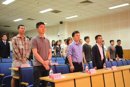 校团委书记吴启春老师、外语公司党总支副书记刘理鼎老师、利来国际团总支书记张圣洋老师及各兄弟院系员工会主席